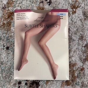 JCPenney Sheer Caress Subtle Shapers in Sand Long